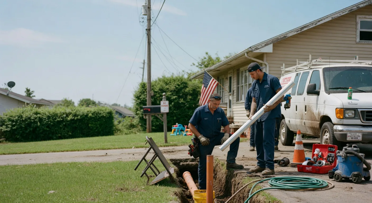Drain Cleaning in Webbers Falls, OK near me